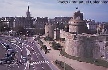 Les remparts de la Ville Close.